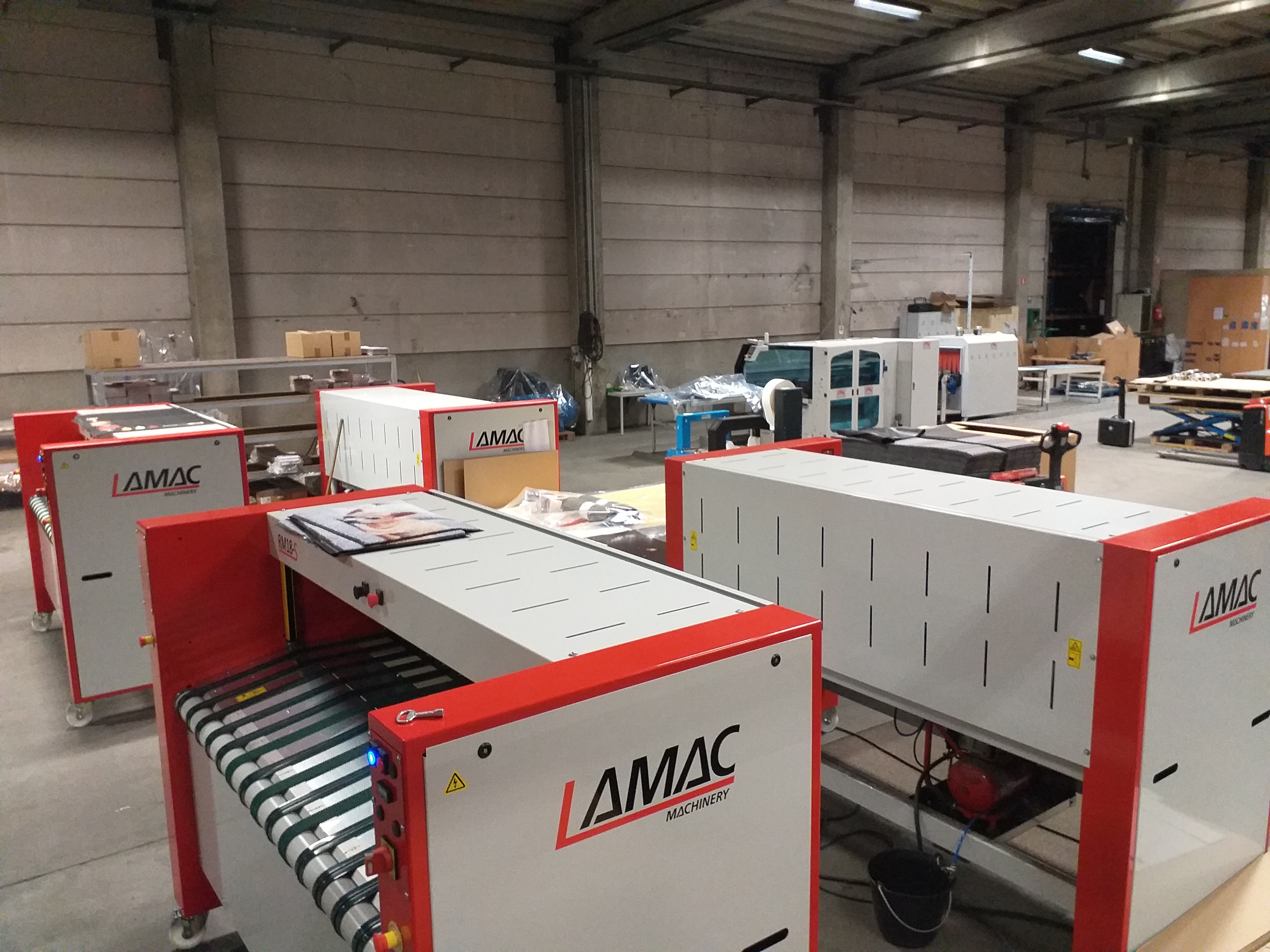 4 Machines for a happy customer